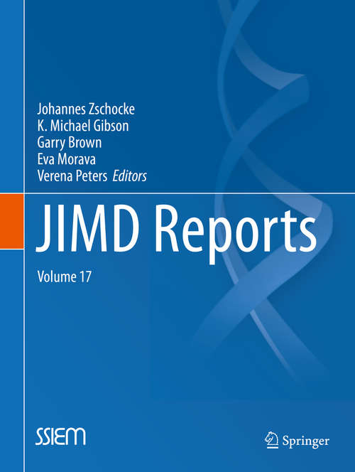 Book cover of JIMD Reports, Volume 17