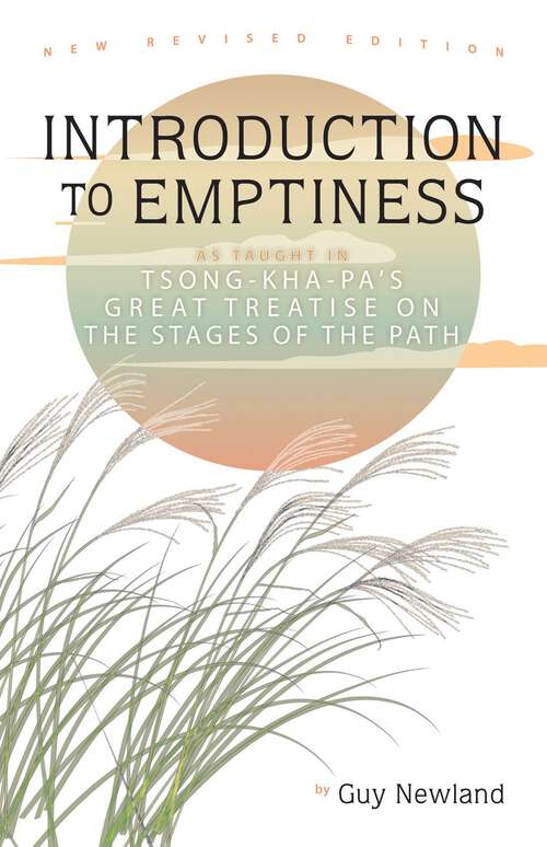 Book cover of Introduction to Emptiness: As Taught in Tsong-Kha-Pa's Great Treatise on the Stages of the Path