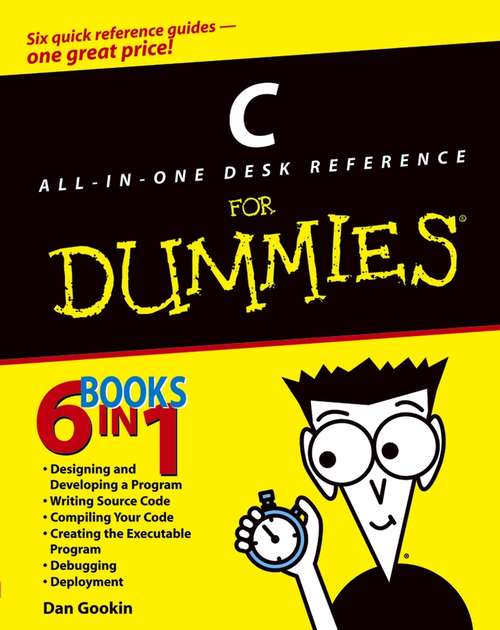 Book cover of C All-in-One Desk Reference For Dummies