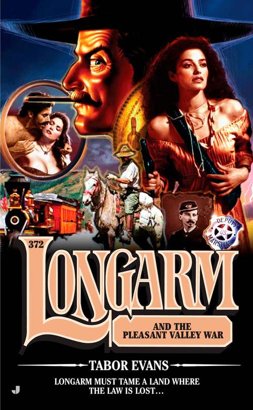 Book cover of Longarm and the Pleasant Valley War (Longarm #372)