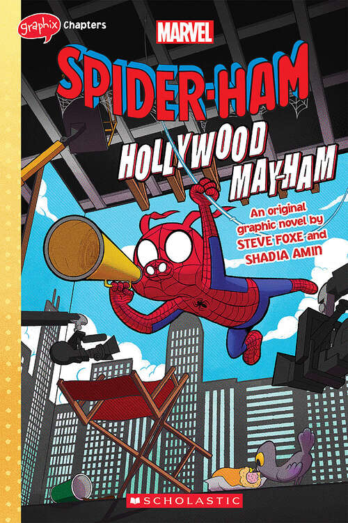 Book cover of Spider-Ham: Hollywood May-Ham (Spider-ham Graphix Chapters Ser.)