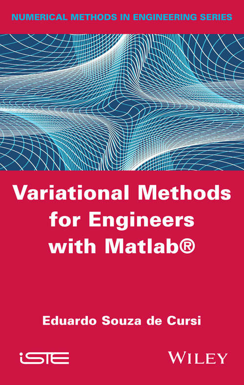 Book cover of Variational Methods for Engineers with Matlab