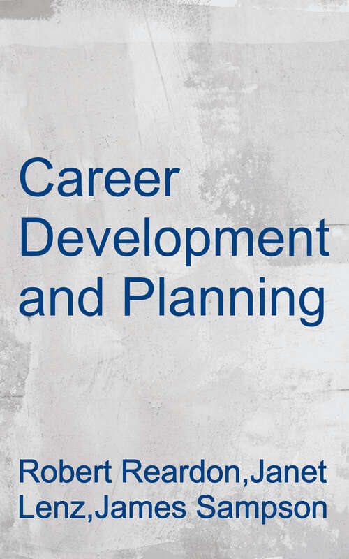 Book cover of Career Development and Planning
