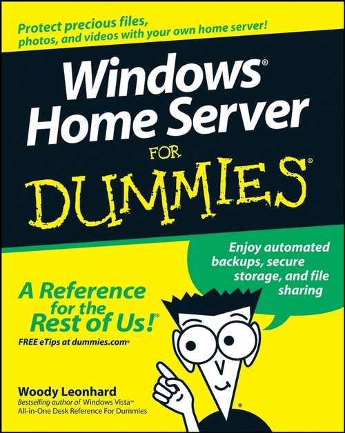 Book cover of Windows Home Server For Dummies