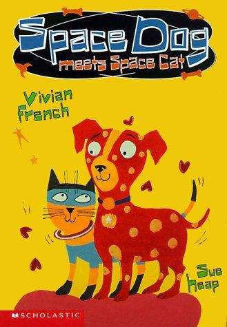 Book cover of Space Dog Meets Space Cat