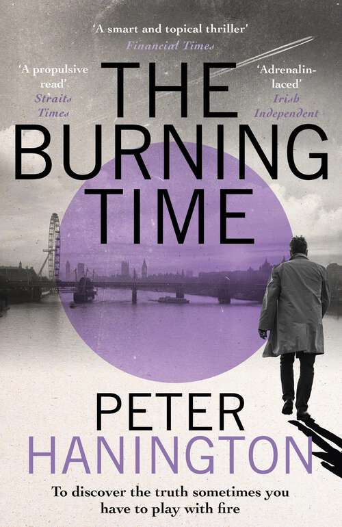 Book cover of The Burning Time: To discover the truth sometimes you have to play with fire... (William Carver Novels)