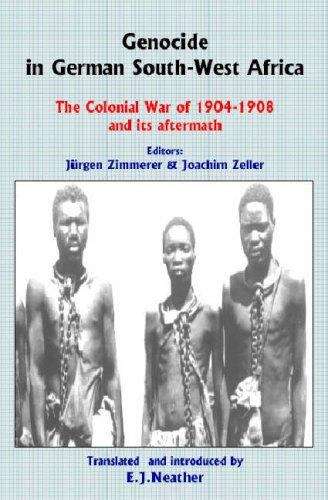 Book cover of Genocide in German South-west Africa: The Colonial War of 1904-1908 and Its Aftermath