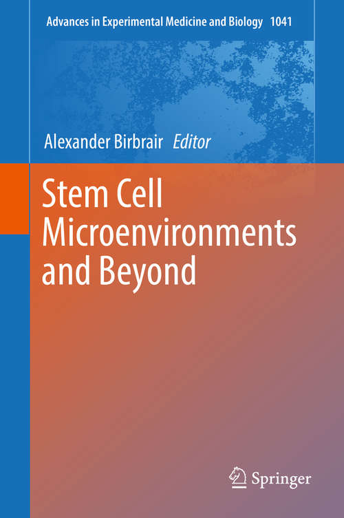Book cover of Stem Cell Microenvironments and Beyond