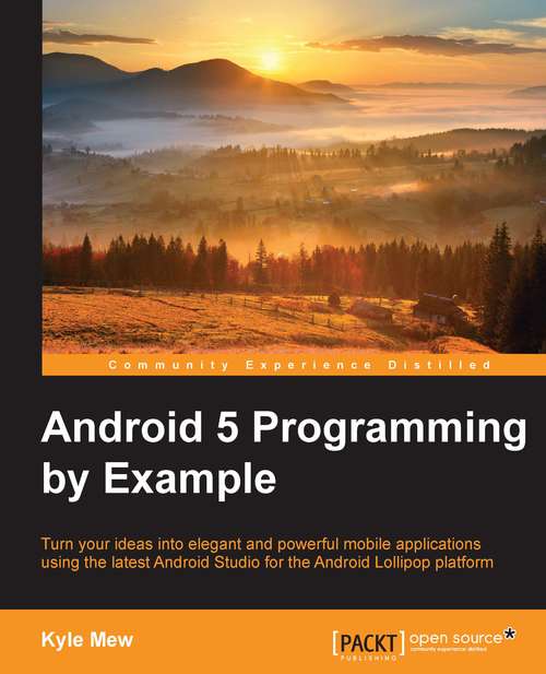 Book cover of Android 5 Programming by Example