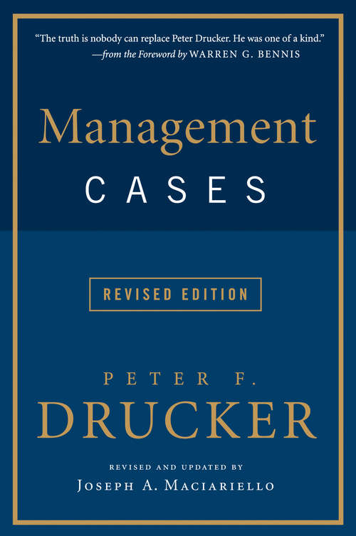 Book cover of Management Cases