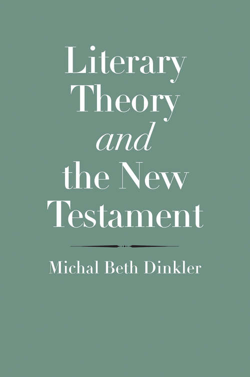 Book cover of Literary Theory and the New Testament (The Anchor Yale Bible Reference Library)