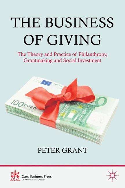 Book cover of The Business of Giving