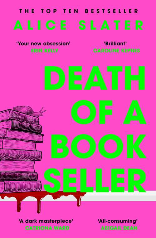 Book cover of Death of a Bookseller: the UNMISSABLE, most anticipated new debut crime thriller suspense of 2023