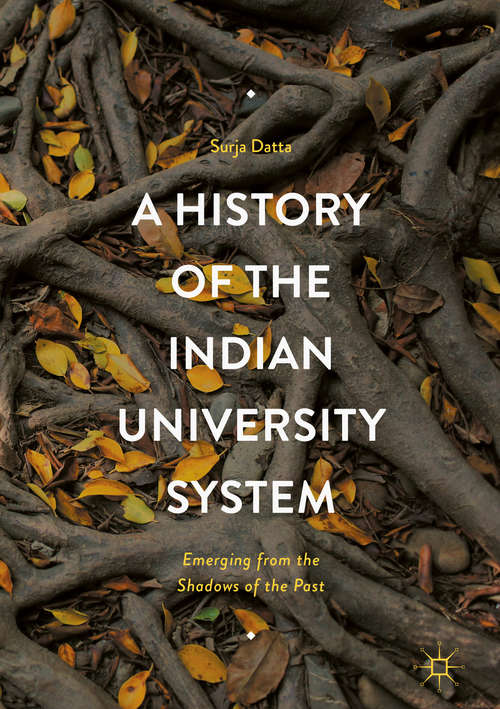Book cover of A History of the Indian University System