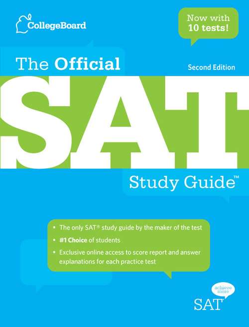 Book cover of The Official SAT Study Guide