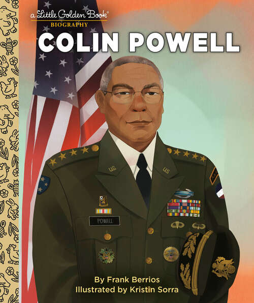 Book cover of Colin Powell: A Little Golden Book Biography (Little Golden Book)