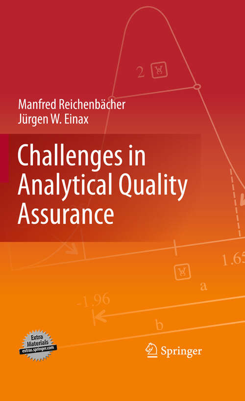 Book cover of Challenges in Analytical Quality Assurance