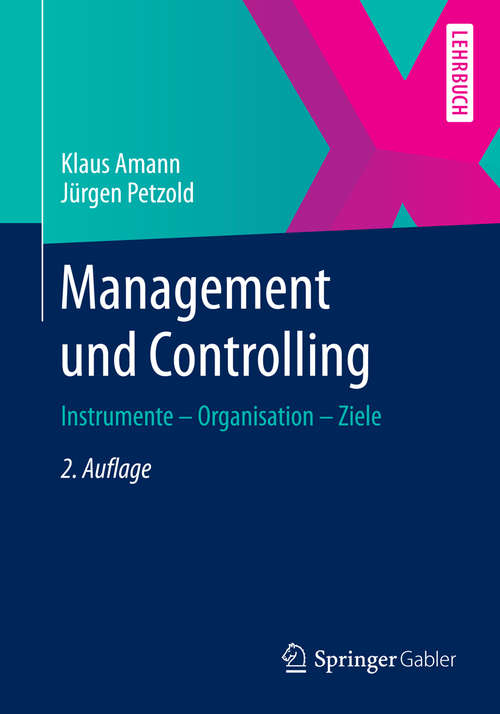 Book cover of Management und Controlling