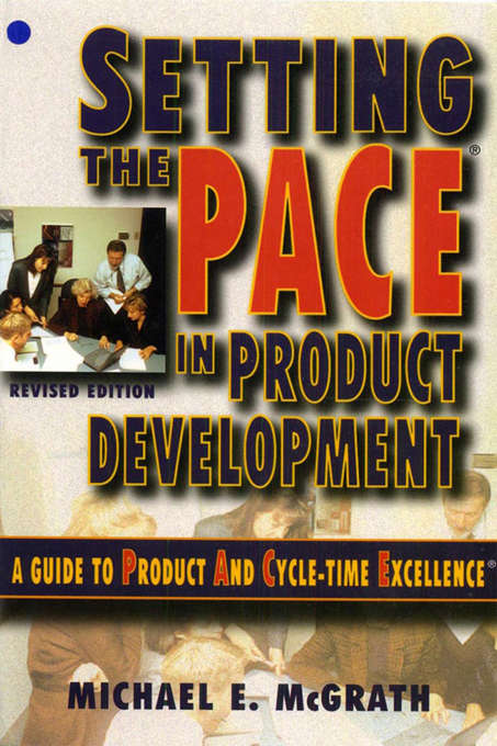 Book cover of Setting the PACE in Product Development