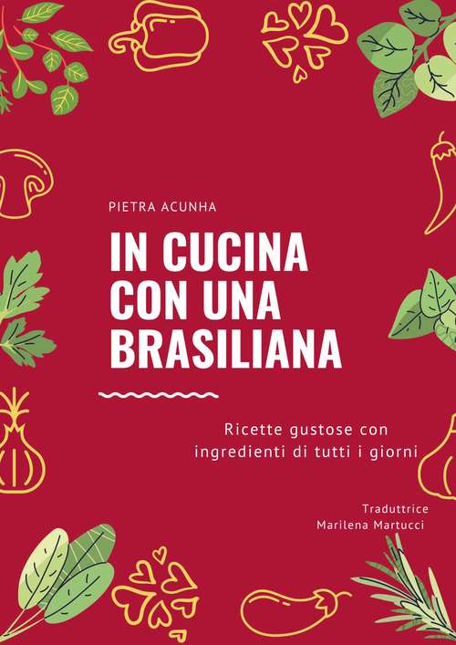 Book cover of In cucina con una brasiliana