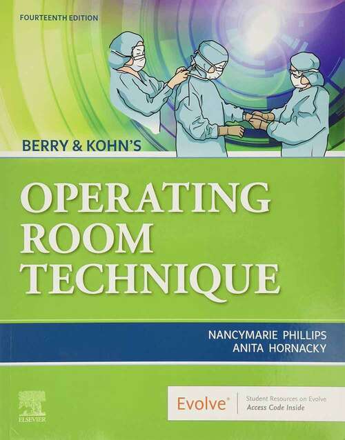 Book cover of Berry & Kohn's Operating Room Technique (Fourteenth Edition)