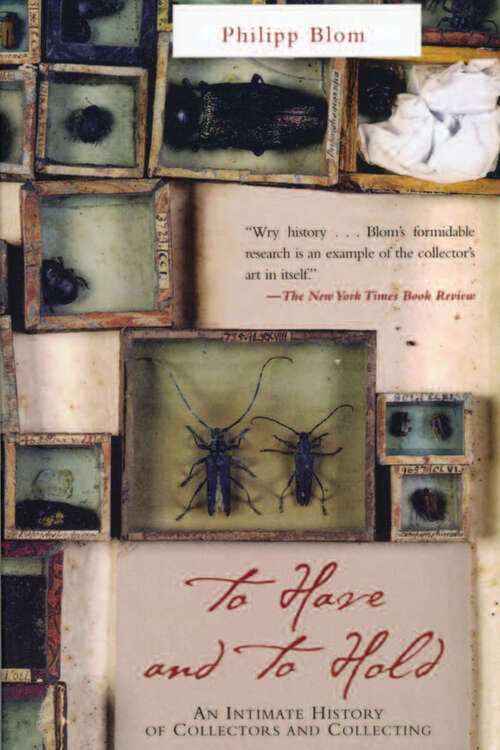 Book cover of To Have and To Hold