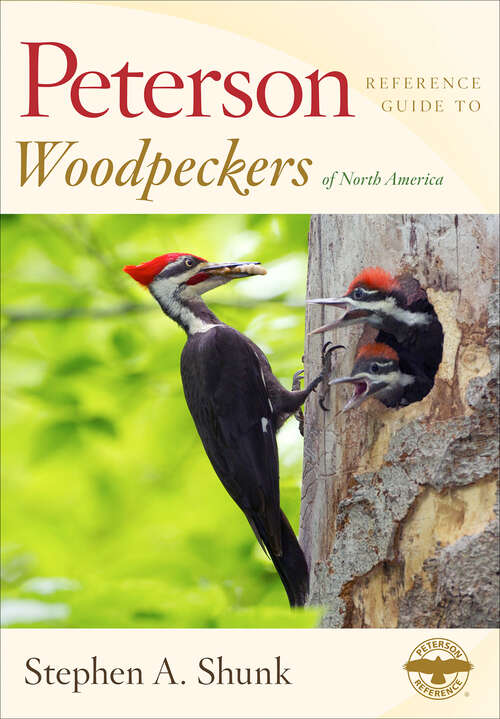 Book cover of Peterson Reference Guide to Woodpeckers of North America
