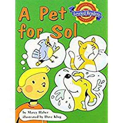 Book cover of A Pet for Sol (Houghton Mifflin Reading Leveled Readers : Level 2.1)