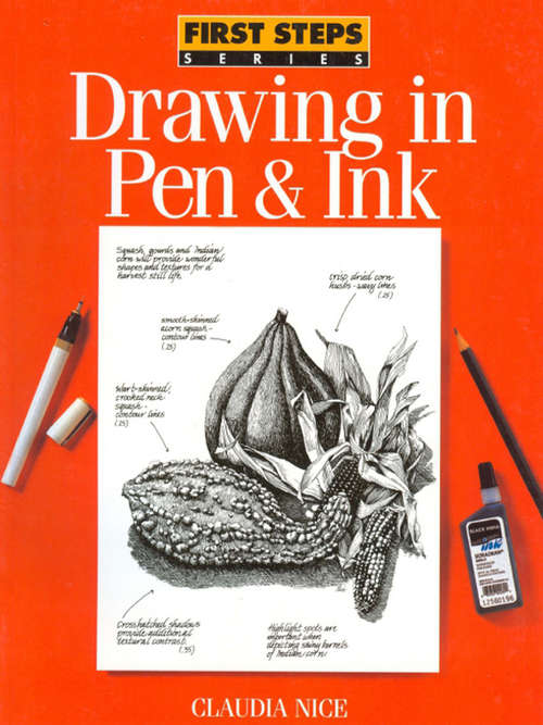 Book cover of Drawing in Pen & Ink (First Steps)