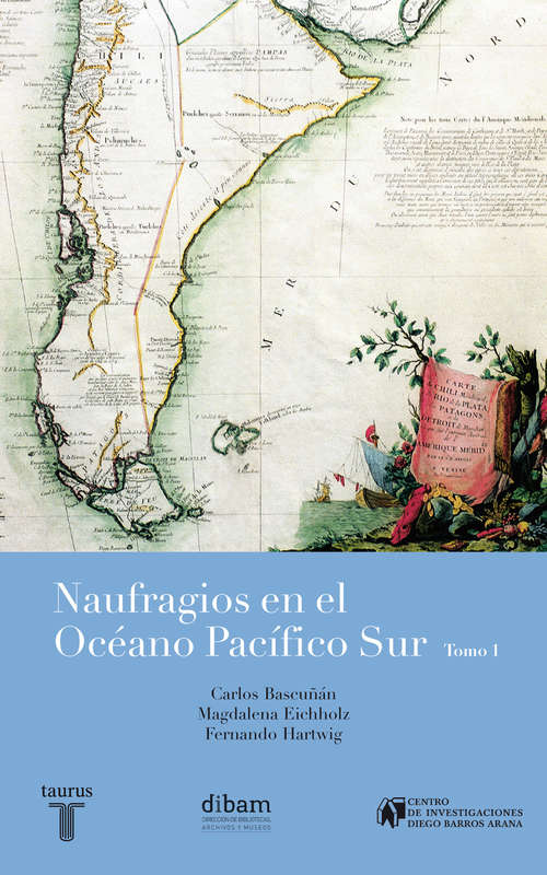 Book cover of Naufragios en el Océano Pacífico Sur (Tomo #1)