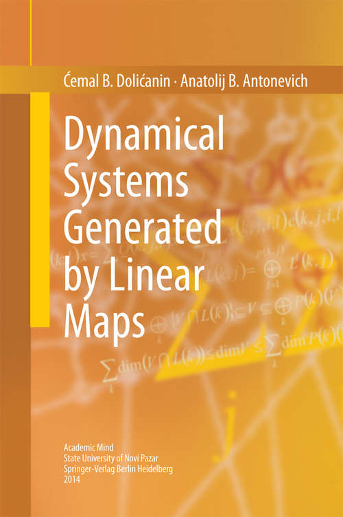 Book cover of Dynamical Systems Generated by Linear Maps