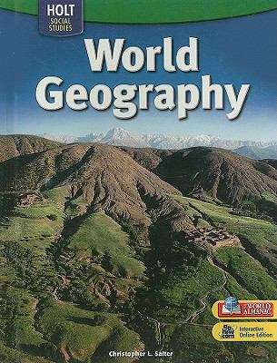 Book cover of Holt Social Studies: World Geography
