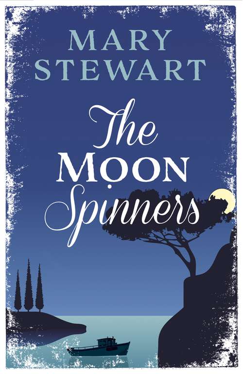 Book cover of The Moon-Spinners: The perfect comforting read set in on a beautiful Greek island