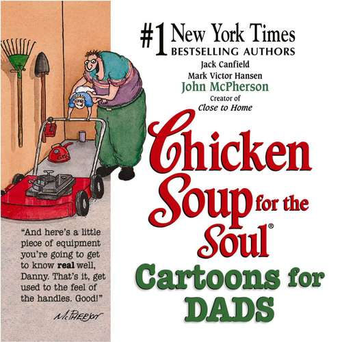 Book cover of Chicken Soup for the Soul Cartoons for Dads