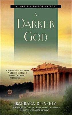 Book cover of A Darker God (Laetitia Talbot Mystery #3)