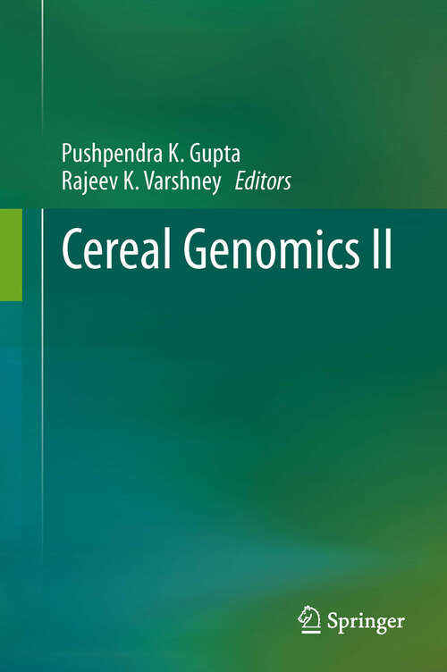 Book cover of Cereal Genomics II