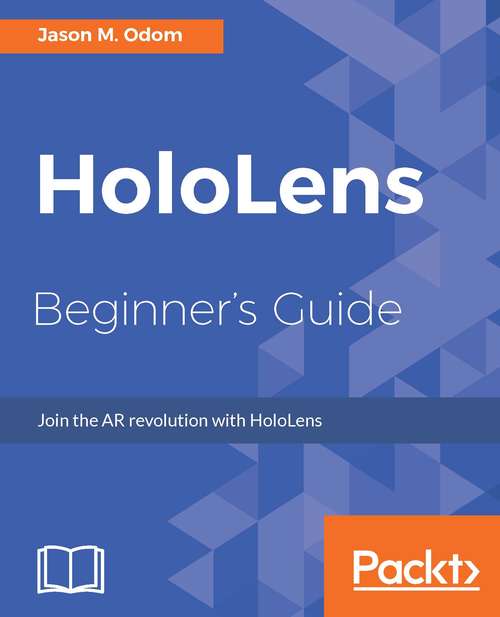 Book cover of HoloLens Beginner's Guide