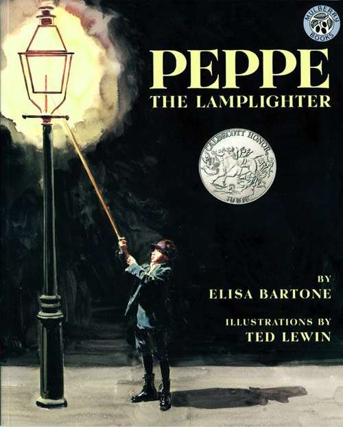 Book cover of Peppe the Lamplighter