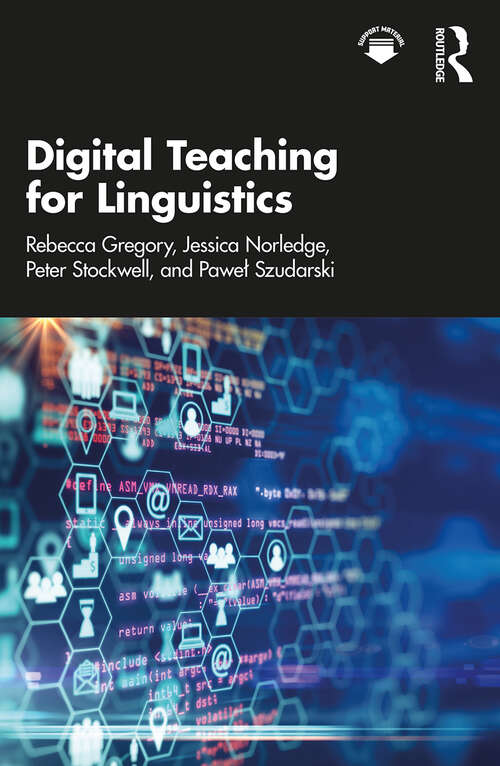 Book cover of Digital Teaching for Linguistics
