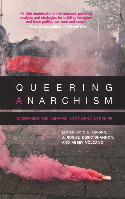 Book cover of Queering Anarchism
