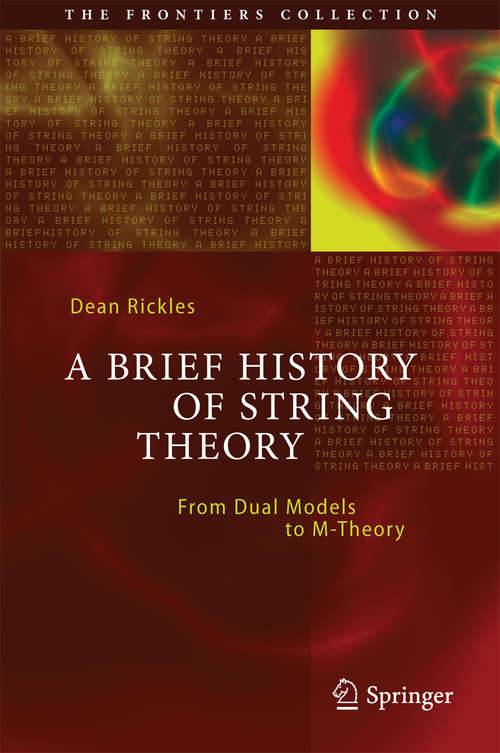 Book cover of A Brief History of String Theory