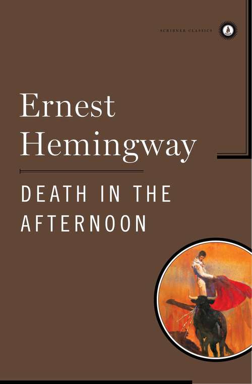 Book cover of Death in the Afternoon