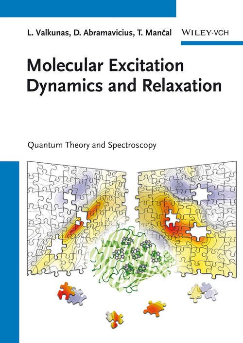 Book cover of Molecular Excitation Dynamics and Relaxation: Quantum Theory and Spectroscopy, 1st Edition