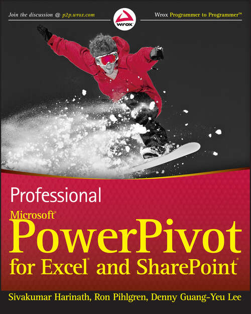Book cover of Professional Microsoft PowerPivot for Excel and SharePoint