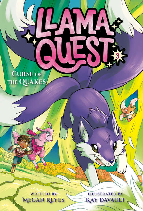 Book cover of Llama Quest #3: Curse of the Quakes (Llama Quest)