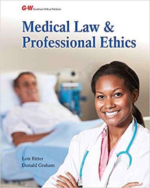 Book cover of Medical Law and Professional Ethics