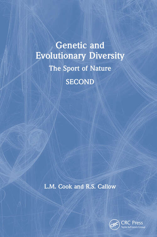 Book cover of Genetic and Evolutionary Diversity: The Sport of Nature