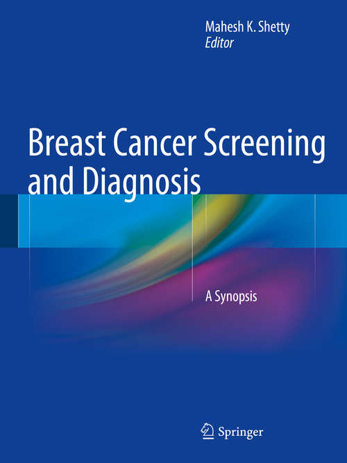 Book cover of Breast Cancer Screening and Diagnosis: A Synopsis