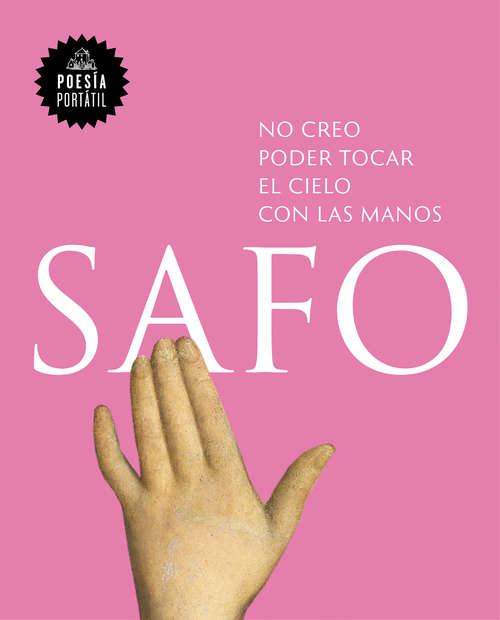 Book cover of No creo poder tocar el cielo con las manos (Flash Poesía)