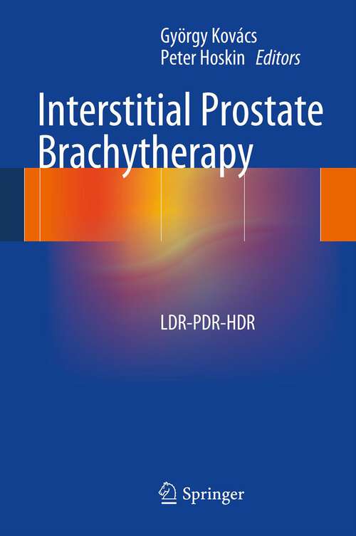 Book cover of Interstitial Prostate Brachytherapy